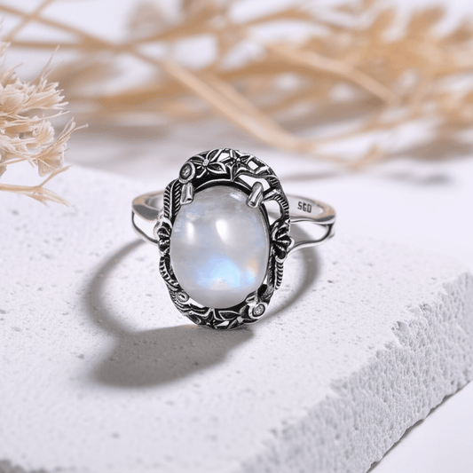 Grote Maansteen Ring