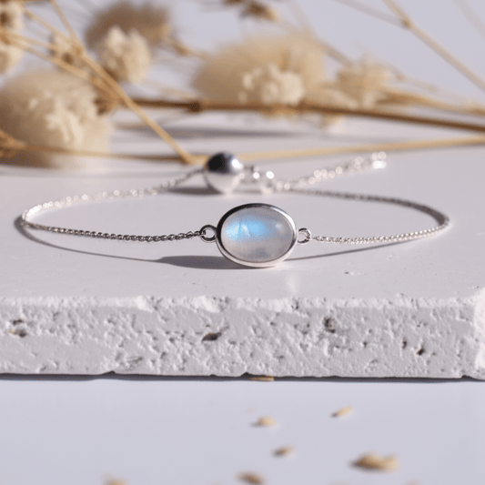 Maansteen Armband Zilver
