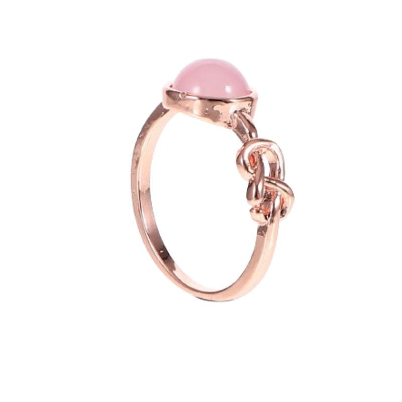 Roze Maansteen Ring